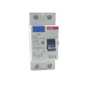 ABB ELCB Earth Leakage 2pole 63A Residual Current circuit breaker FH202