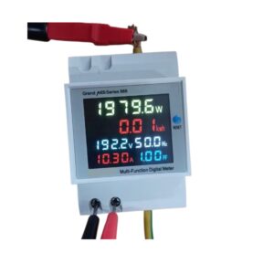6 in 1 DIN Rail Energy Analyse Meter (Ampere, Volt, kwh, Watt, Hz, PF)