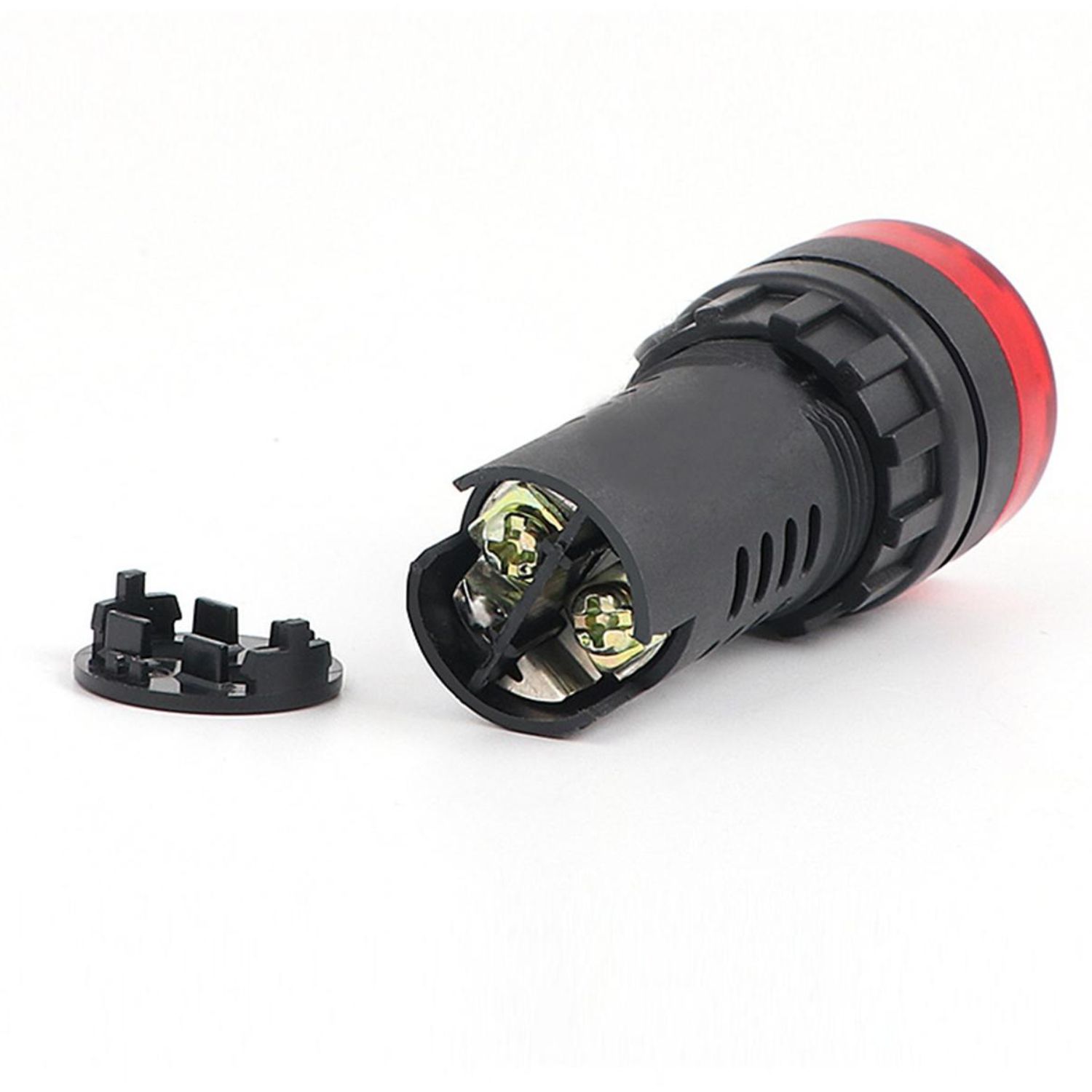 LED Indicator Buzzer Light 22mm Red (Pack of 5 Pcs) - Image 2