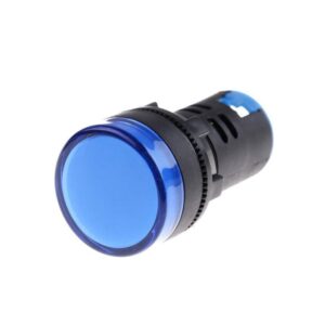 Panel LED Indicator Light 22mm (blue) Pack of 10 Pcs