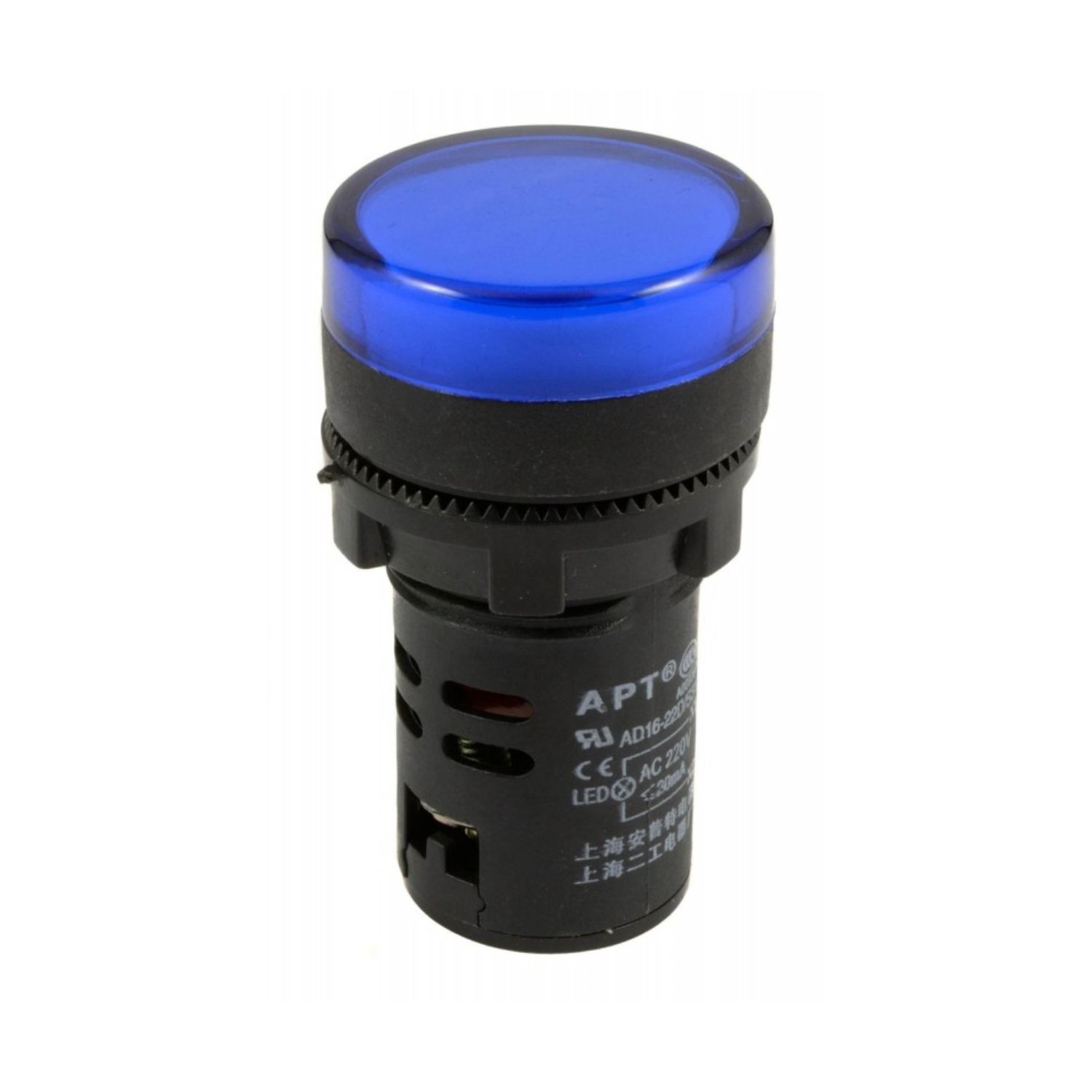 Panel LED Indicator Light 22mm (blue) Pack of 10 Pcs - Image 2