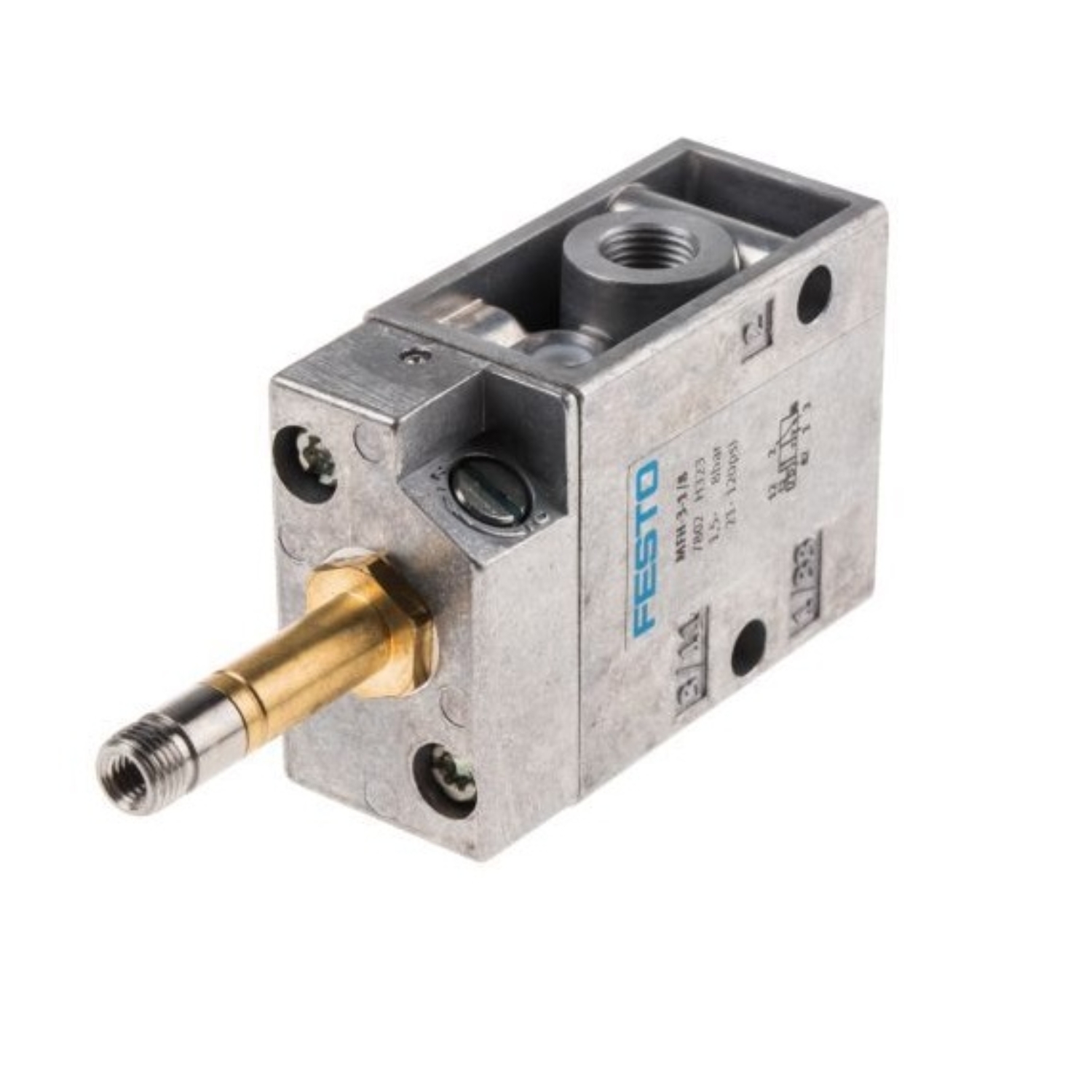 Festo (MFH-3-1/4) Pneumatic Solenoid Valve 3/2 Way (1/4 inch) MFH Series - Image 2