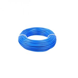 PVC Insulated 1 Core (23/76) Flexible Copper Electric Wire Roll 90 Meter (Blue)
