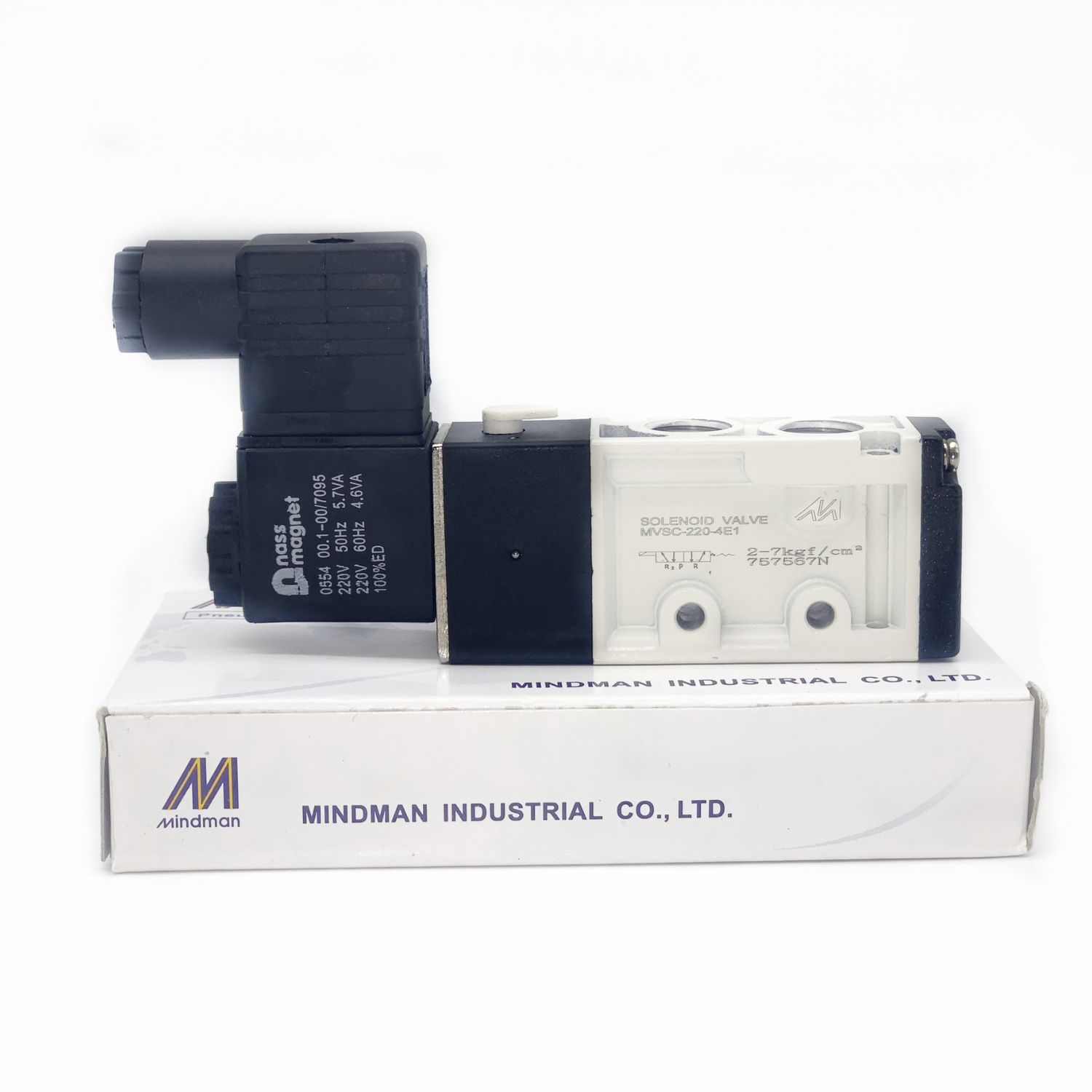 Mindman Solenoid Valve 5way 1/4″ (MVSC-220-4e1) - Image 2