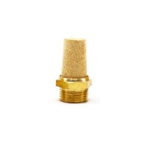 Pneumatic Exhaust Filter Silencer 3/8 inch Brass (Pack of 10 Pcs)