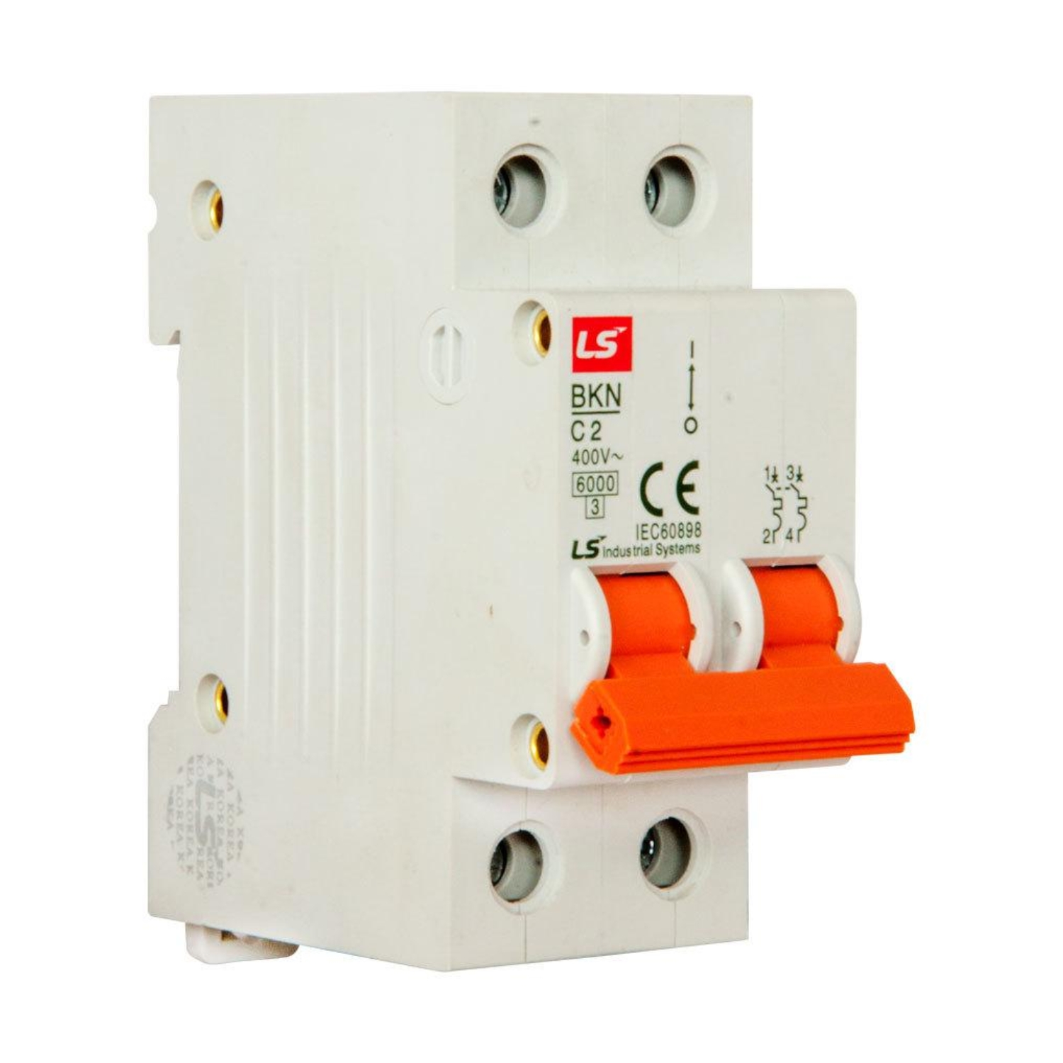 LS Miniature Circuit Breaker 2pole (BKN) D-type