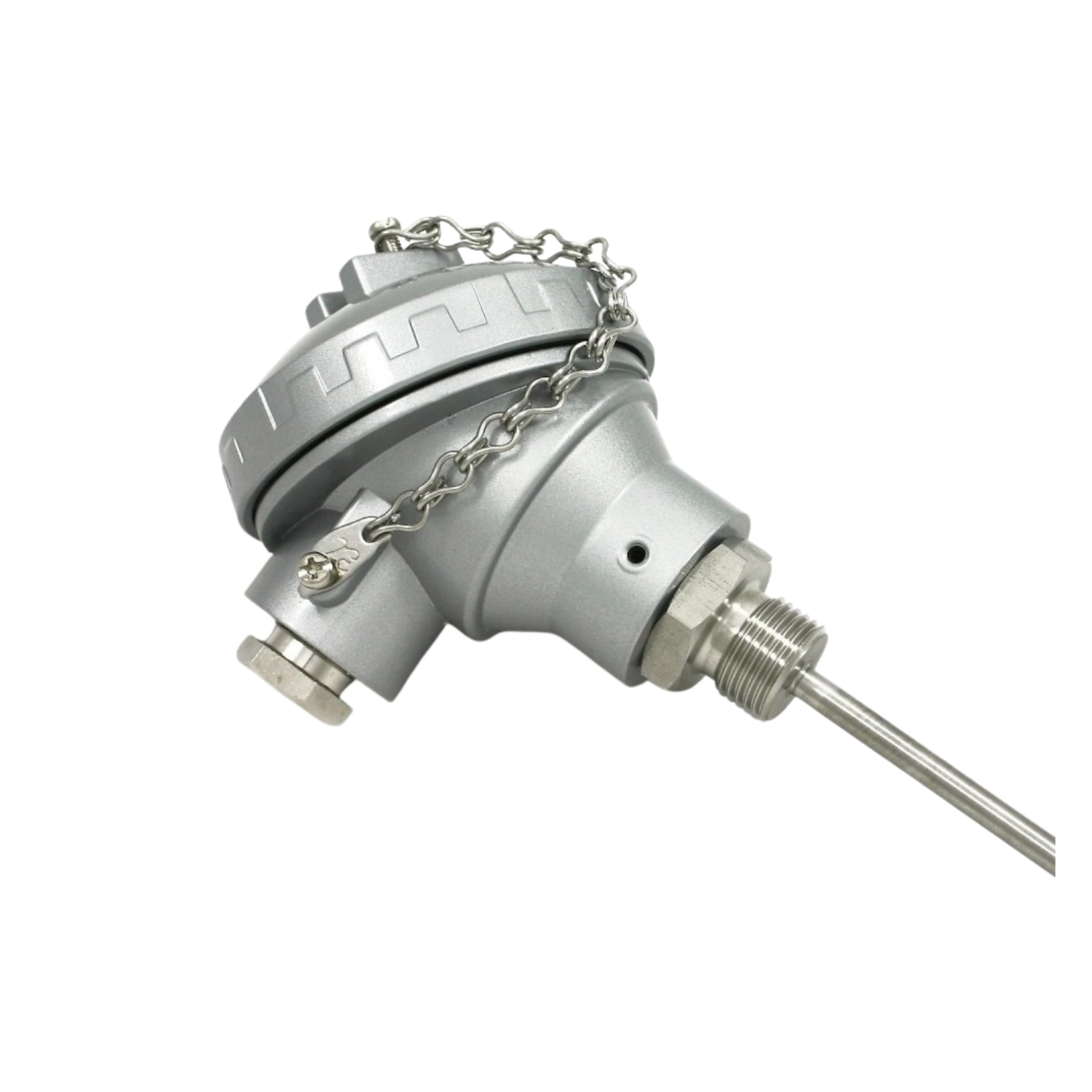 RTD PT100 Temperature Sensor connection probe 1/2″ 6inch Length Thermocouple terminal head - Image 2