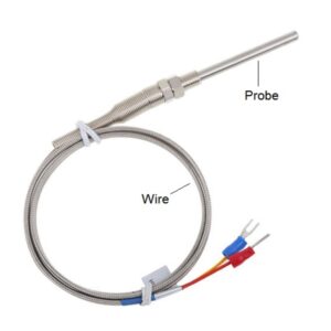 Temperature Sensor Probe 2 inch Two wire (Thermocouple) K-type Pack of 5pcs