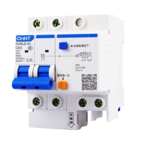 Chint Residual Current Circuit Breaker 2 Pole (NXBLE-63) 30mA (63 Amp)