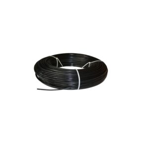 PVC Insulated 1 Core (23/76) Flexible Copper Electric Wire Roll 90 Meter (Black)