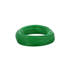 PVC Insulated 1 Core (23/76) Flexible Copper Electric Wire Roll 90 Meter (Green)