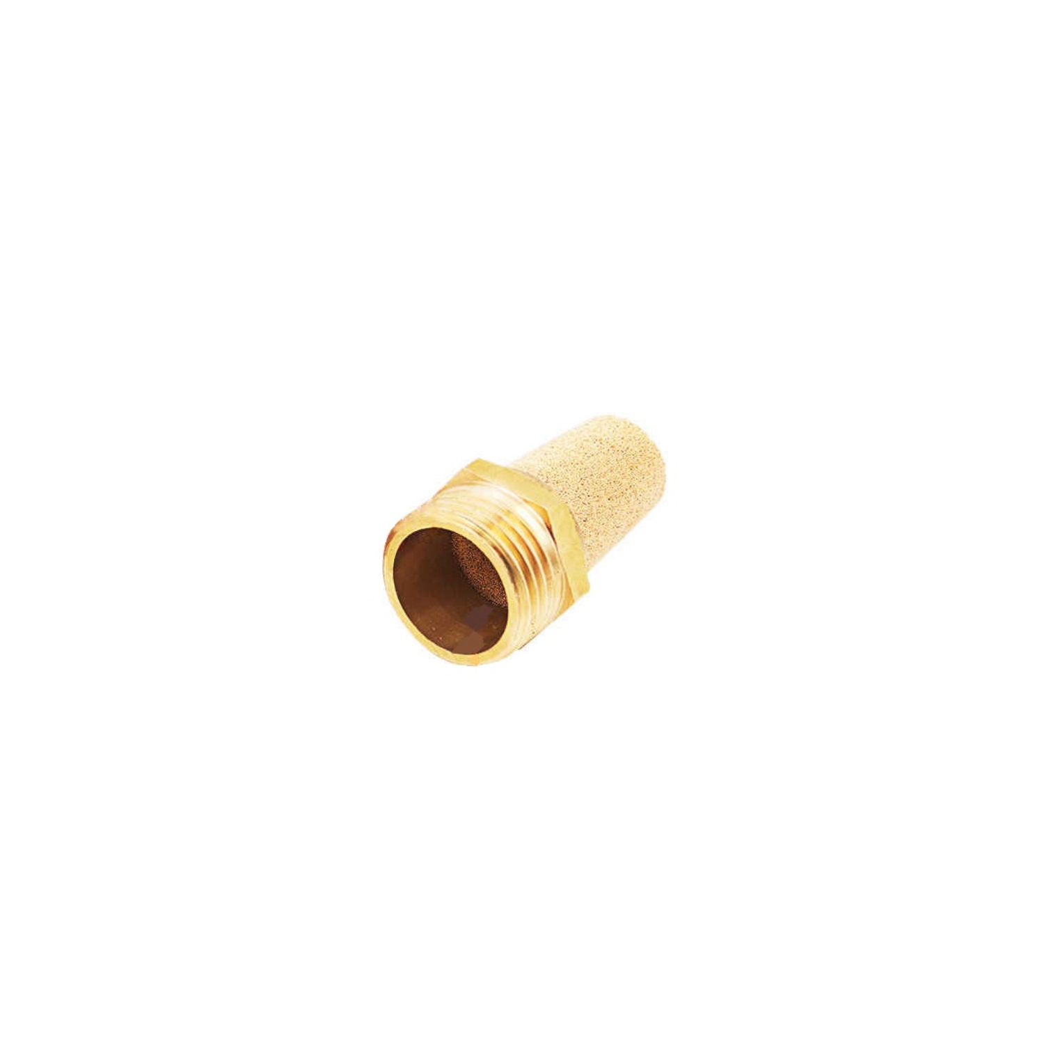 Pneumatic Exhaust Filter Silencer 1/2 inch Brass (Pack of 10 Pcs) - Image 2