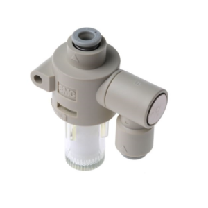 SMC (ZFB200-06) 6mm push in type vacuum filter, 50 l/min