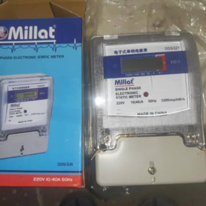Millat Digital Single Phase Electronic static Submeter 10(40)A