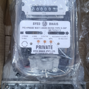 SYED Bhais Analogue 3phase 4wire 15/90A Submeter