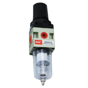 RIH Pneumatic Regulator Filter (AW 2000-02) 1/4″ inch Single Bottle