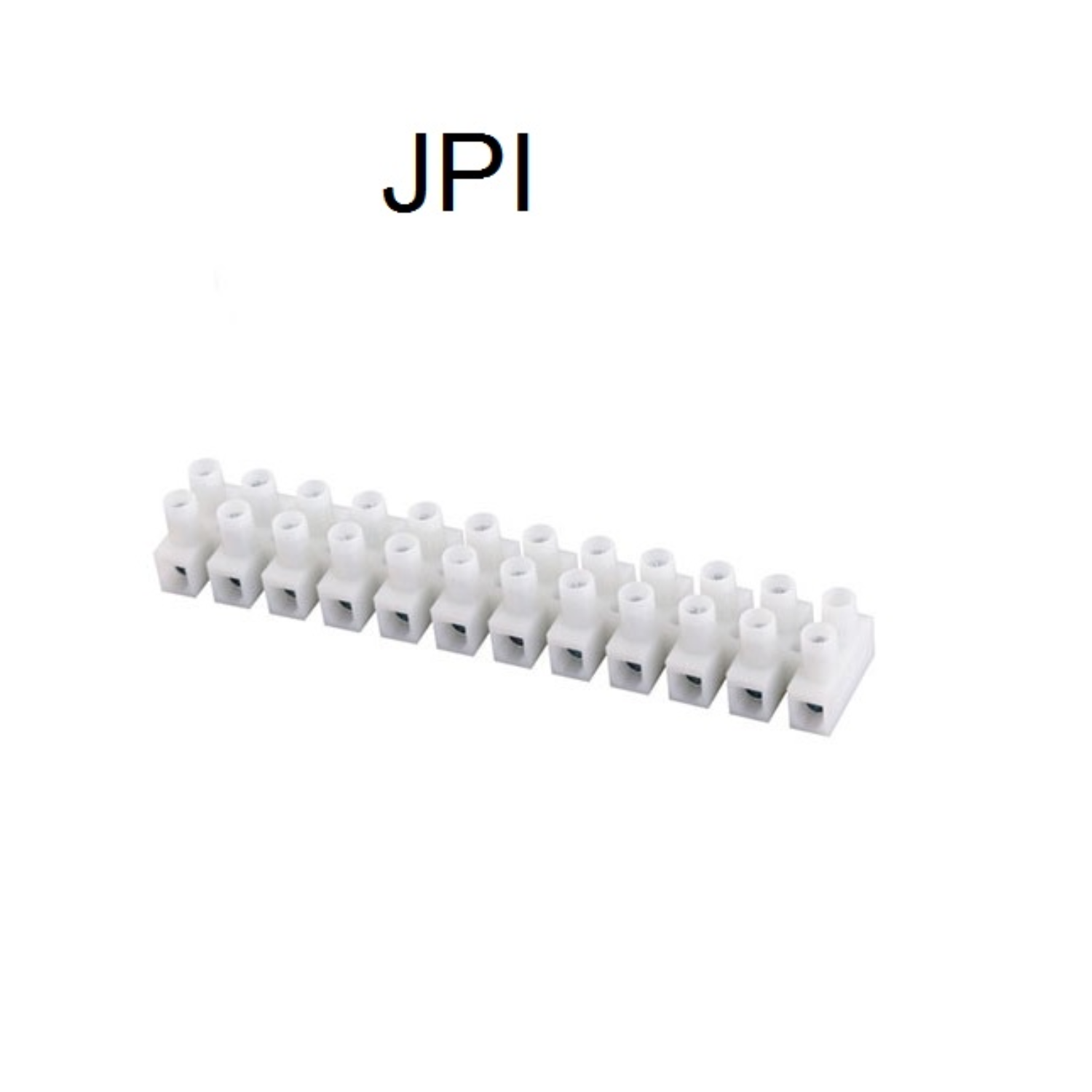 JPI Wire Terminal PVC Connector Strip 10A 12way (Pack of 50 Pcs)