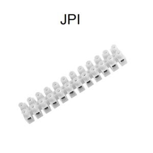 JPI Wire Terminal PVC Connector Strip 15A 12way (Pack of 20 Pcs)