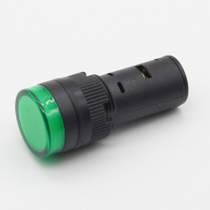 Pilot Panel Mount LED Indicator Light (16mm) green (Pack of 10 Pcs)