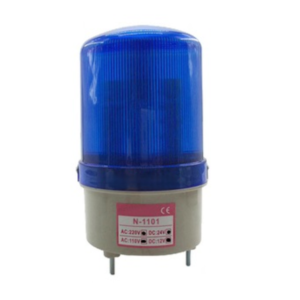 Revolving Warning Light (LTE-1101) Blue (4 voltage in 1)