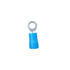 2.5mm O-type Blue Insulated Thimble/ Cable Lug (4mm hole) Pack of 100 Pcs