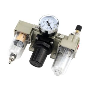 Pneumatic Regulator Filter (AC 2000-02) 1/4″ inch with Gauge