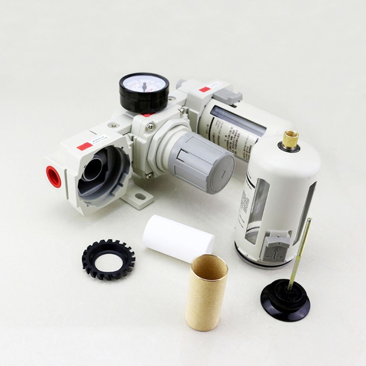 Pneumatic Regulator Filter (AC 3000-03) 3/8″ inch with Gauge - Image 3