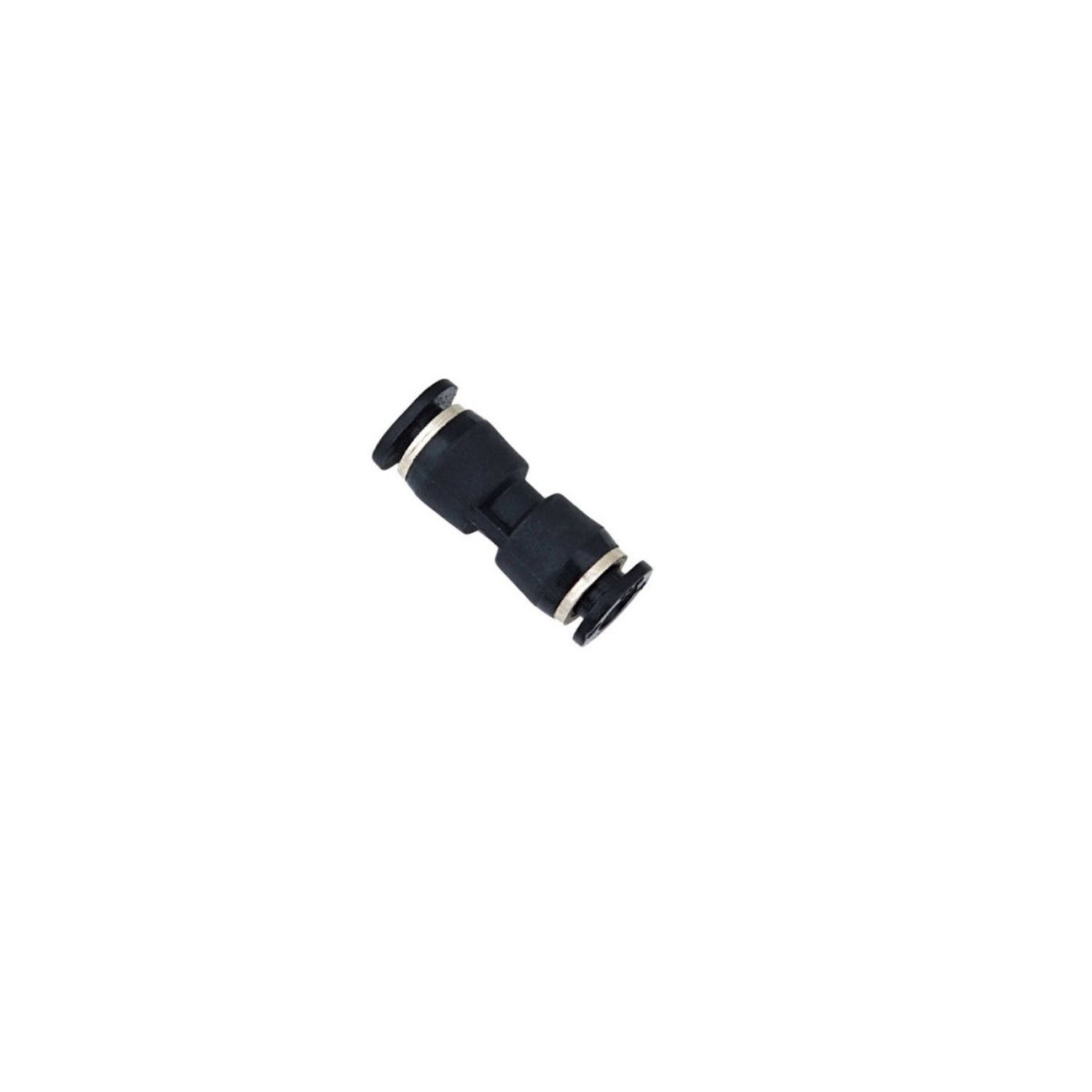 Pneumatic Socket Straight Equal Tube Two Way 6mm*6mm (10 Pcs)