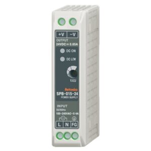 Autonics Switching Mode Power Supply (SPB-015-24) In 100~240 VAC, Out 24 VDC (0.65 Amp) Contact for price