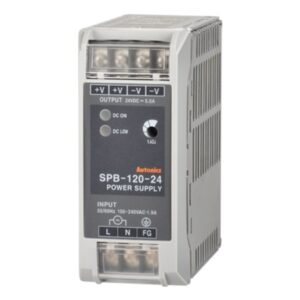 Autonics Switching Mode Power Supply (SPB-120-24) In 100~240 VAC, Out 24 VDC (5 Amp) Contact for price