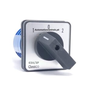 Camsco Rotary Change over Switch 63A 3pole ON/OFF/ON (1-0-2)