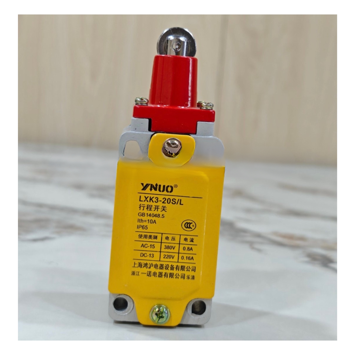 Limit Switch LXK3-20S/L Roller Plunger