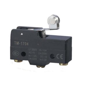 Micro Limit Switch (TM-1704) Roller Short Lever Arm (Heavy Duty)