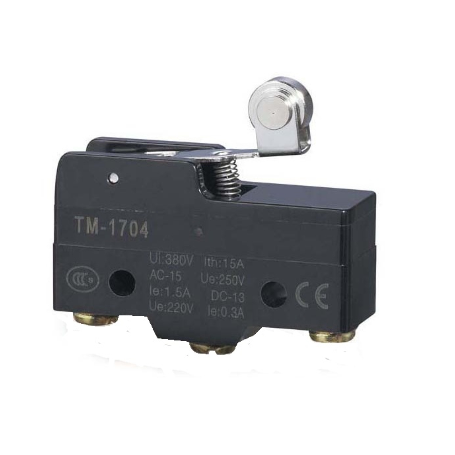 Micro Limit Switch (TM-1704) Roller Short Lever Arm (Heavy Duty)