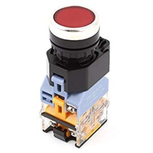 LED Light Push Button Switch (LA38/203) 22mm Red