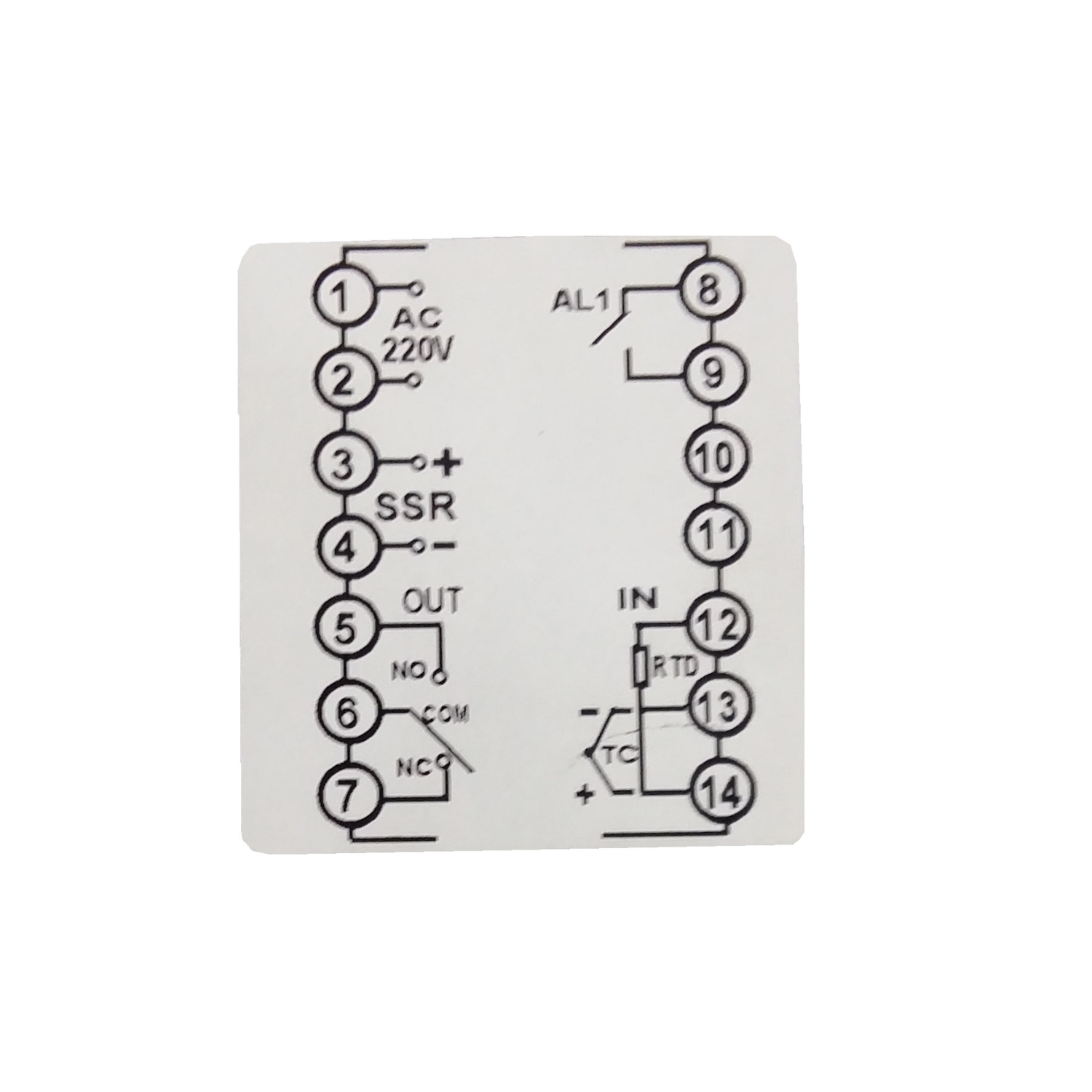 KA Temperature Controller (R8-700) 72mm*72mm - Image 2