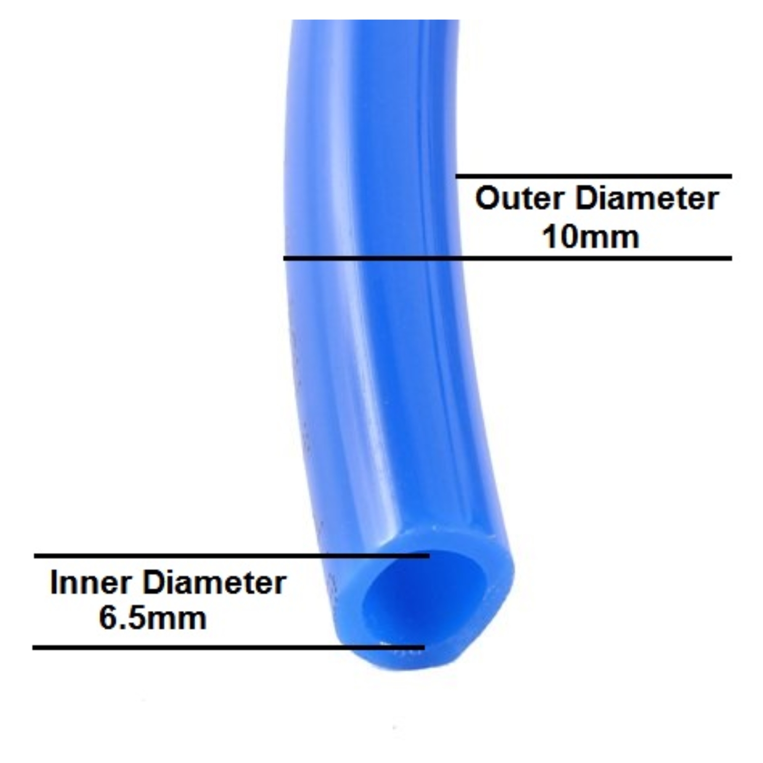 Pneumatic Pipe Roll 10mm Blue (100 meter) - Image 2
