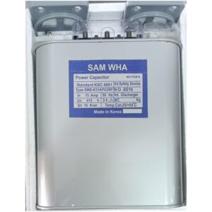 3 Phase Power Factor Capacitor SAMWHA 10Kvar