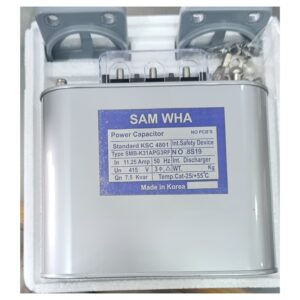 3 Phase Power Factor Capacitor SAMWHA 7.5Kvar