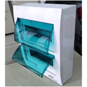 Electrical Iron/metal base distribution box 24way for MCB with channel